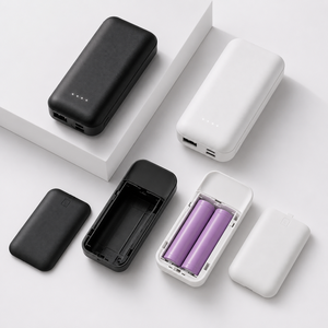 5000mAh Mini Replaceable Battery Power Bank 18650 Cells
